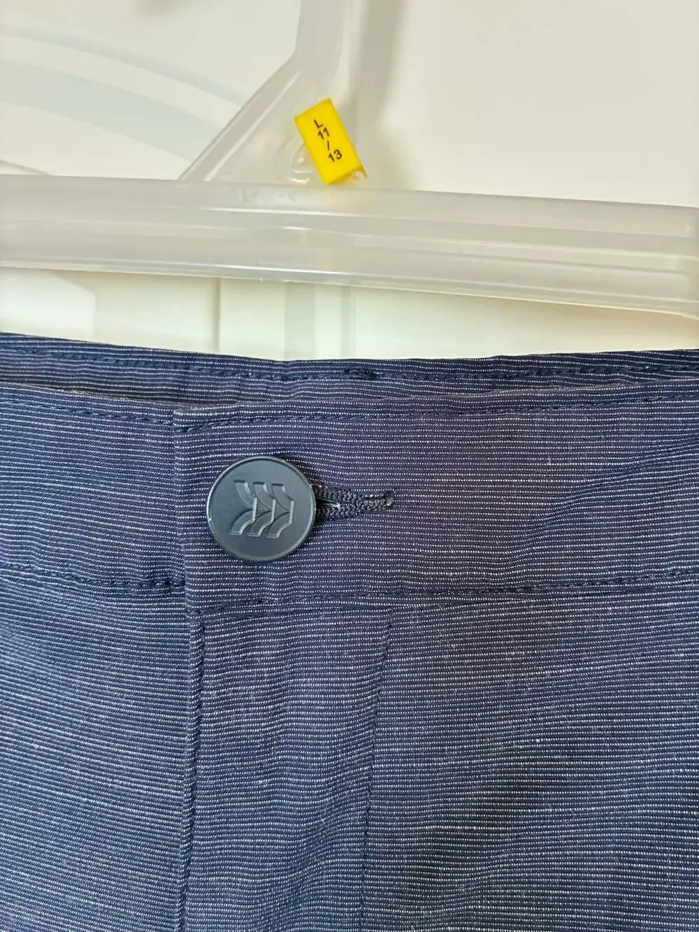 All in Motion Men's Navy Blue Heathered Golf Performance Shorts Size 36